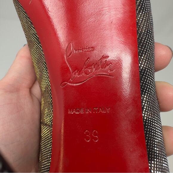 Christian Louboutin Very Prive 120 Heels Pumps Size 39 - Picture 10 of 10
